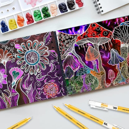 Gold Gel Pens 3-Pack - Image 6