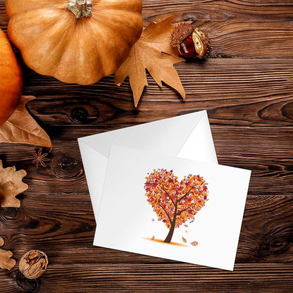 Seasons of Life Note Card Assortment Pack/Set Of 24 Greeting Cards And White - Image 7