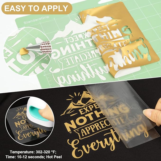 VINYL FROG Heat Transfer Vinyl Roll HTV Vinyl - Image 3