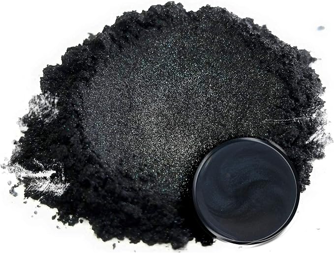 Eye Candy Premium Mica Powder Pigment “Ninja Black” Multipurpose DIY Arts and - Image 7