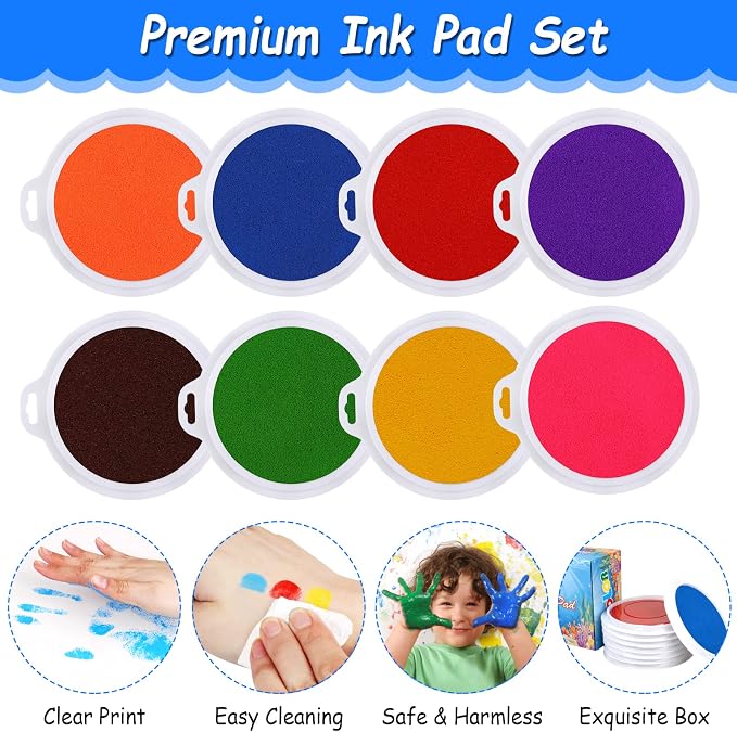 Cmysteries 8 Pack 7.1" Large Ink Pad - Image 3