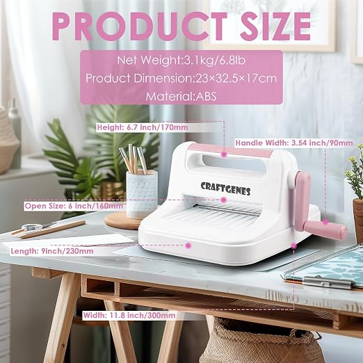 Die Cutting Machine and Embossing Machine – 6'' Opening Size - Image 3