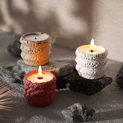Cylinder Molds Silicone Wave Spiral Candle Mold - Image 5