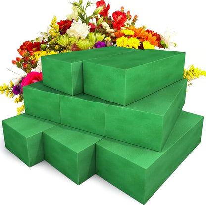Max Shape Pack of 8 Large Size Floral Foam Blocks by MaxShape