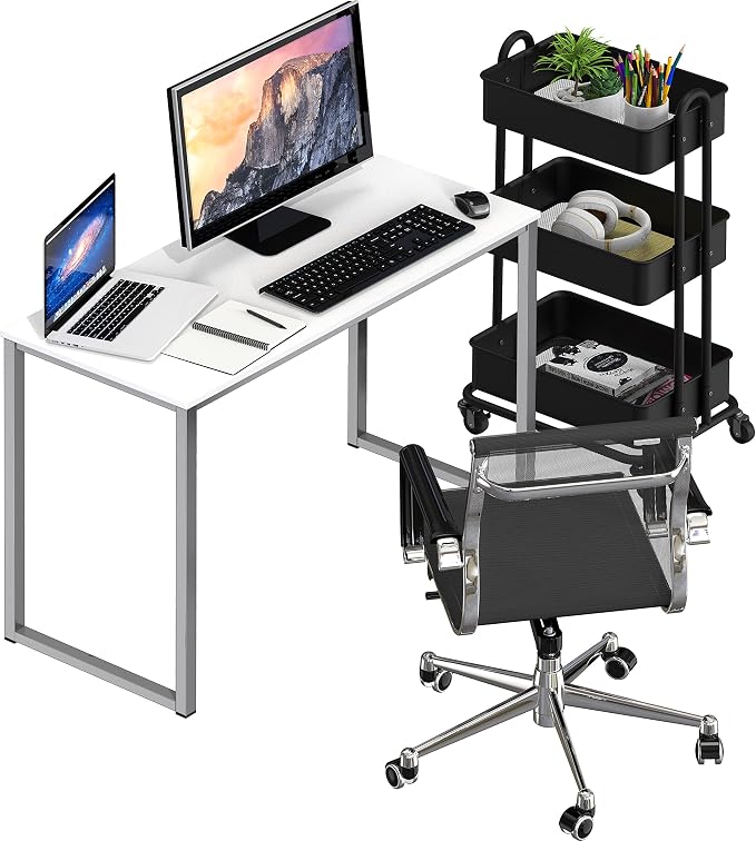 SHW Mission 32-Inch Home Office Computer Desk - Image 5