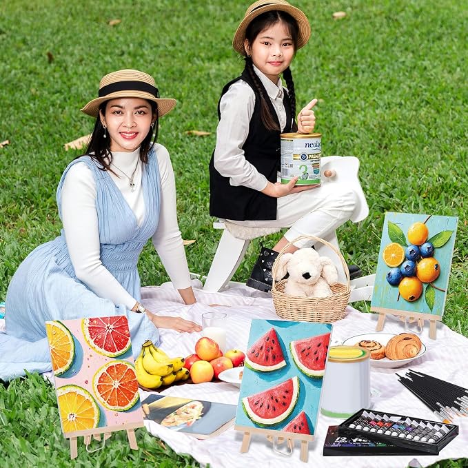 Cholemy 36 Pcs Paint and Sip Kit - Image 5