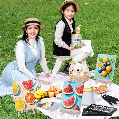 Cholemy 36 Pcs Paint and Sip Kit - Image 5
