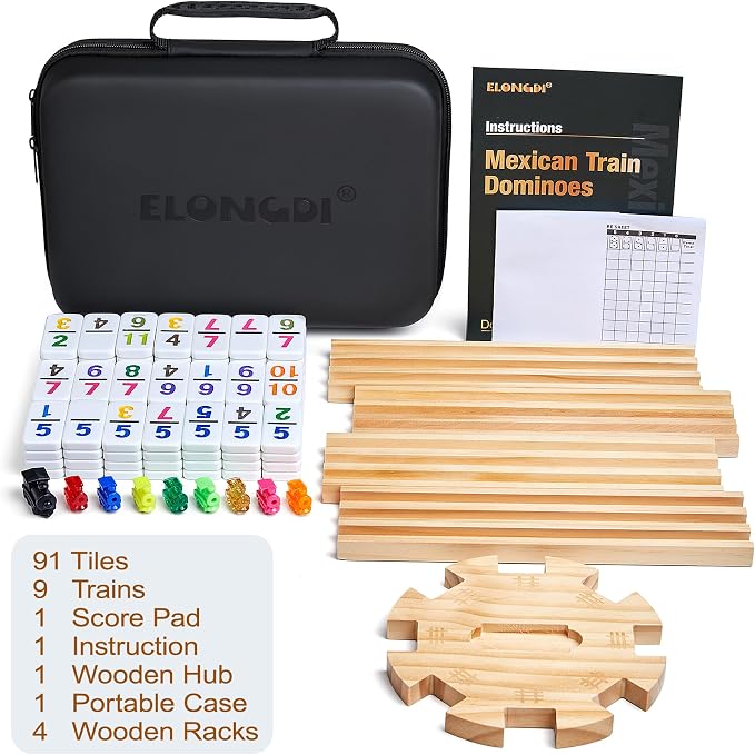 Mexican Train Dominoes Set - Image 2