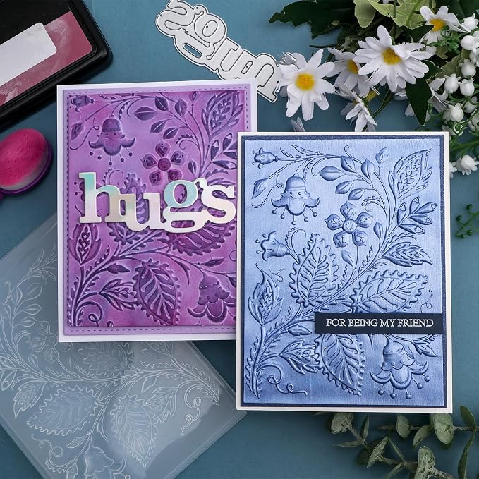 BAOFALI 3D Morning Glory Embossing Folders - Image 4