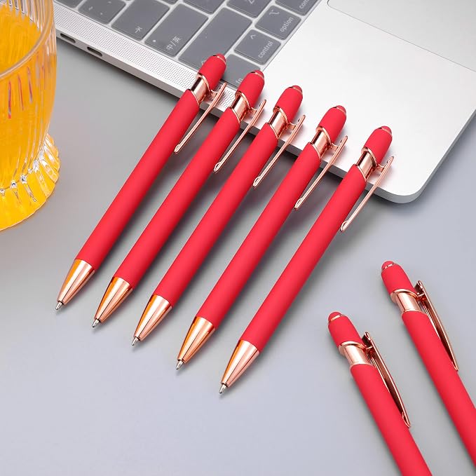 12 PCS 2 in 1 Stylus Ballpoint Pen - Image 5