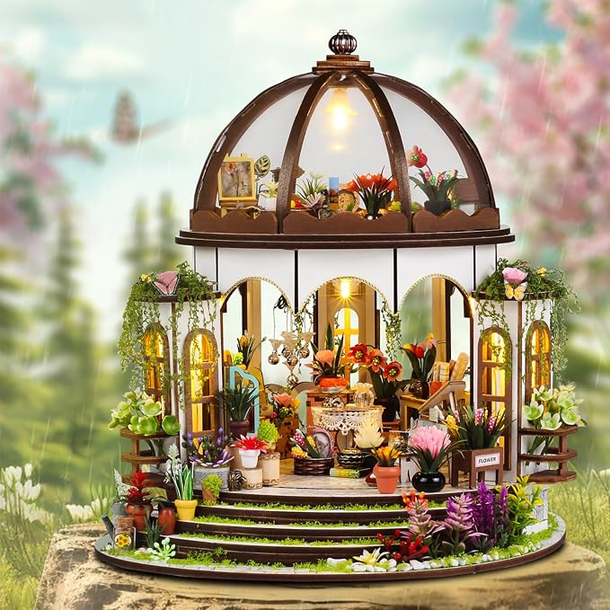 TuKIIE DIY Miniature Dollhouse Kit - Image 4