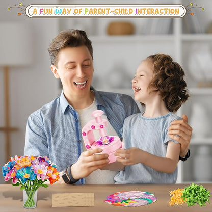 Fabric Flower Bouquets Toys, DIY Craft Kits - Image 5
