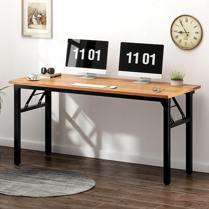 Need Folding Desk, 54 inch Large Computer Desk - Image 2