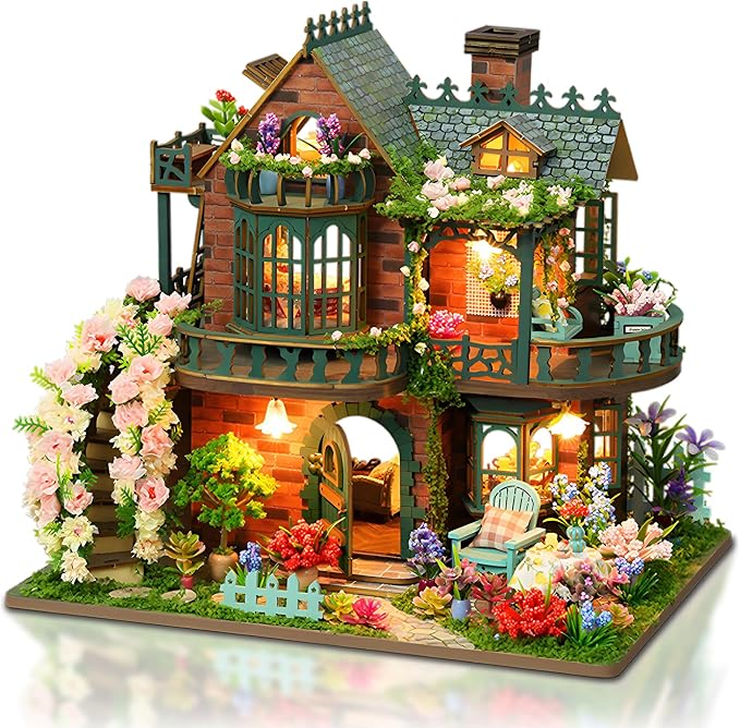 DIY Miniature House Kit, Book Nook Kit by Home