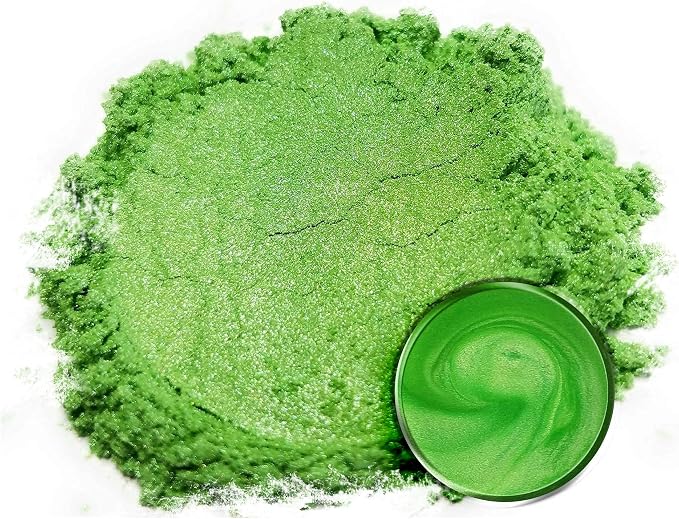 Eye Candy Pigments Premium Green Mica Powder - Image 7