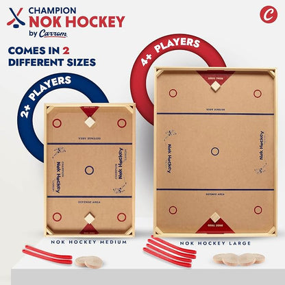 Carrom Champion Nok Hockey Game — Wooden Board Games - Image 8
