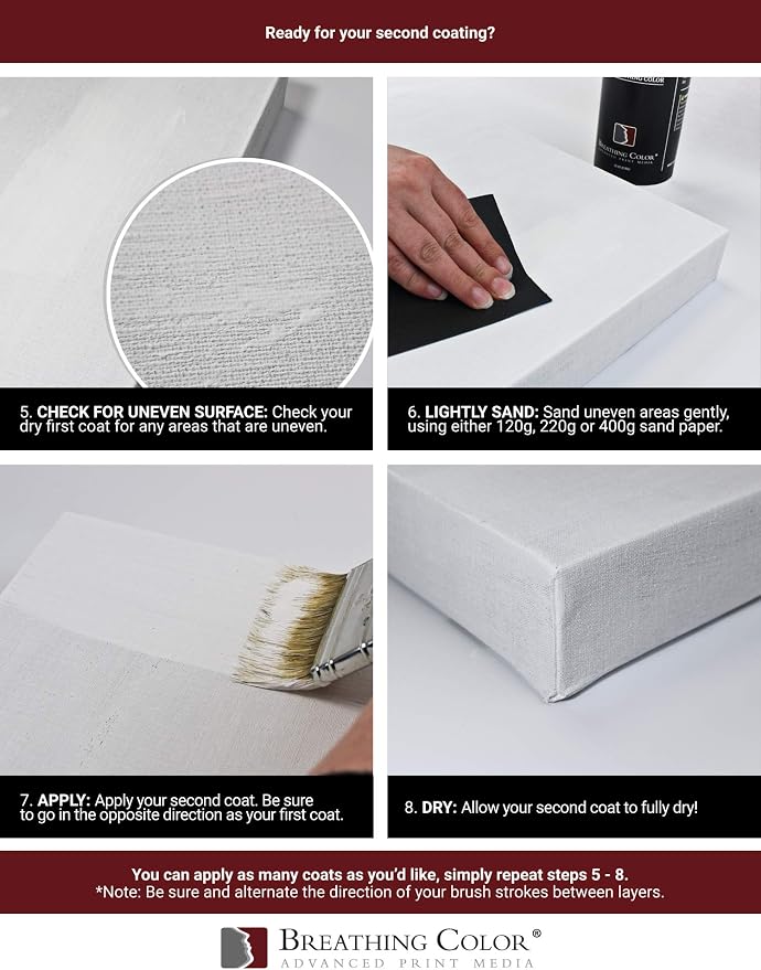 White Gesso Canvas Primer Bundle 32 oz. - Image 7
