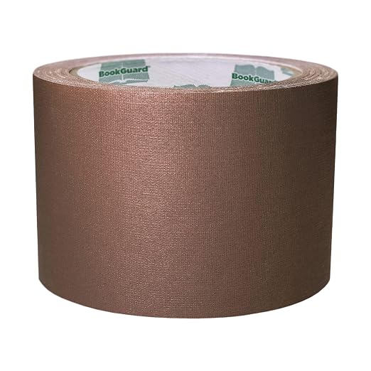 BookGuard 3 inch Premium Bookbinding Repair Cloth Tape, 15 Yard Roll by ChromaLabel