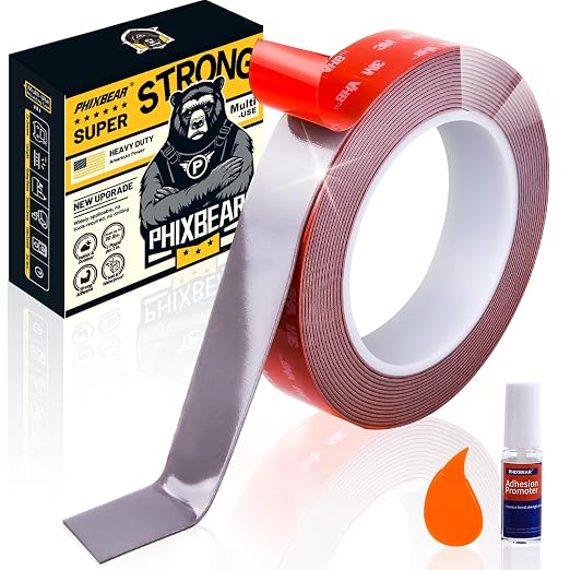 1" Width Double Sided Foam Tape, Made of 3M VHB, Waterproof Outdoor Automotive - Image 9