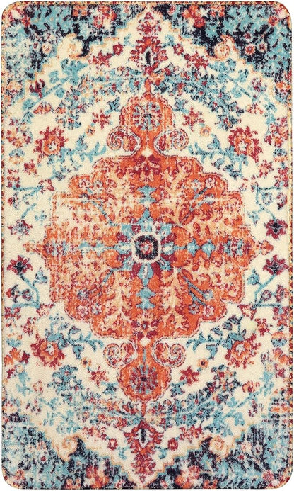 Lahome Bohemian Floral Medallion Area Rug - Image 9