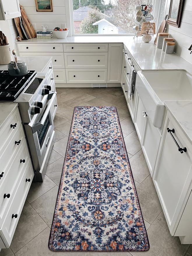 Lahome Runner Rugs for Hallway 2'8"x8', Kitchen Runner Rugs Non Skid Washable - Image 3
