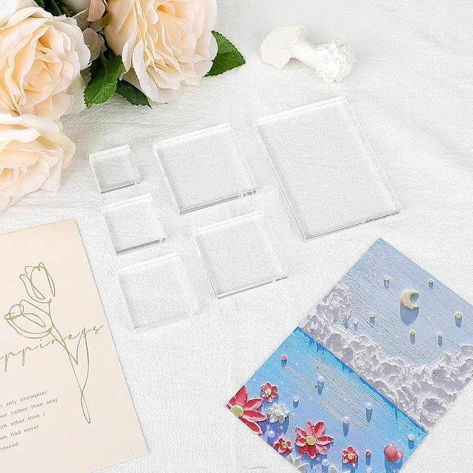 Clear Acrylic Stamping Blocks - Image 3