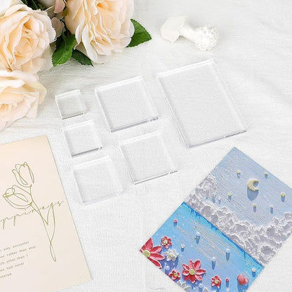 Clear Acrylic Stamping Blocks - Image 3