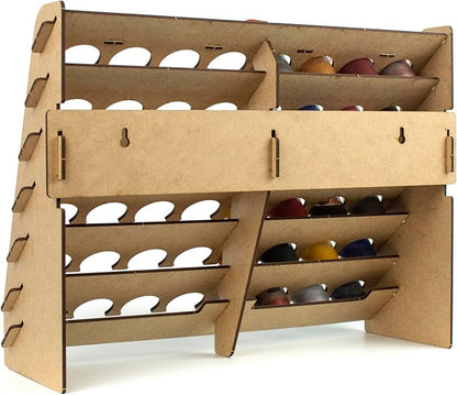 Paint Rack for model paints. Hobby craft Citadel compatible wall paint rack - Image 7