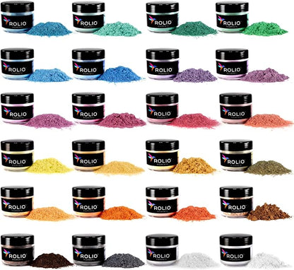 Rolio Mica Powder Pearlescent Color Pigment by RolioPigments