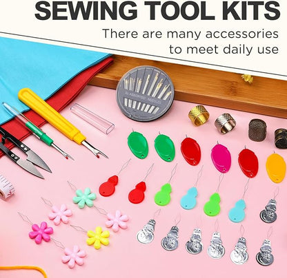 KAQRHFT 24 PCS Needle Threaders Kit, 4 Types Needle Threader - Image 3