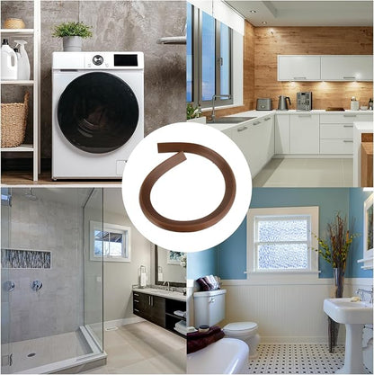 uxcell Flexible Molding Trim, 20 Inch Flexible Quarter Round Molding Silicone - Image 7