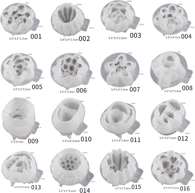 34-Piece Succulent & Resin Mold Set - Image 3