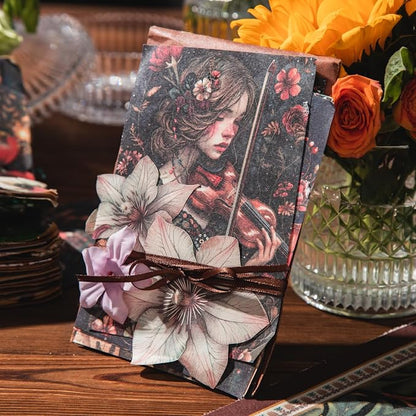 Vintage Scrapbook Paper Set, Scrapbooking, DIY Projects, and Vintage Art - Image 5