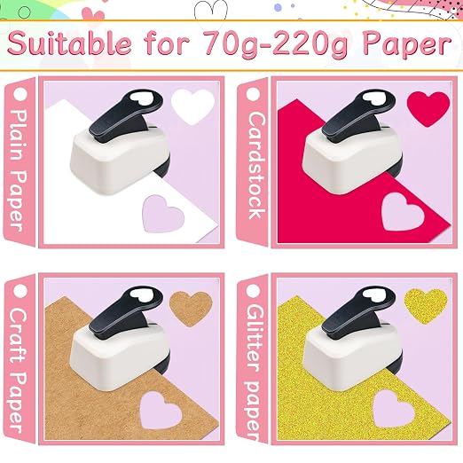 Heart Hole Punch 1 inch Heart Punch - Image 5