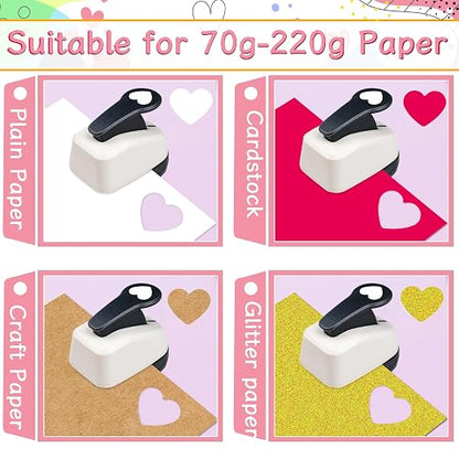 Heart Hole Punch 1 inch Heart Punch - Image 5
