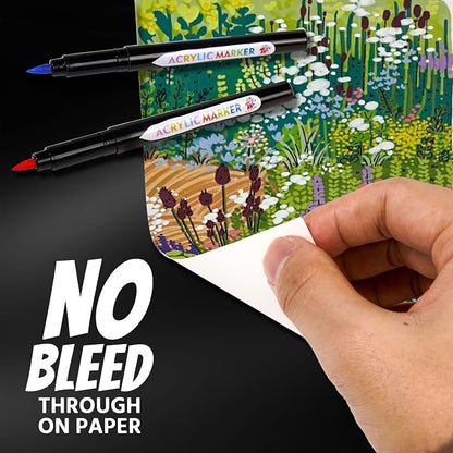 TBC The Best Crafts Acrylic Paint Markers, Big Volume Ink, Waterproof, Suitable - Image 4