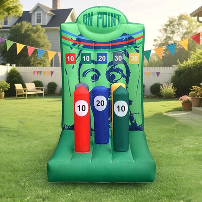 Inflatable Carnival Game with Built-in Blower, Portable Fun Toss Game by EJAEEDirect-Wellcomer