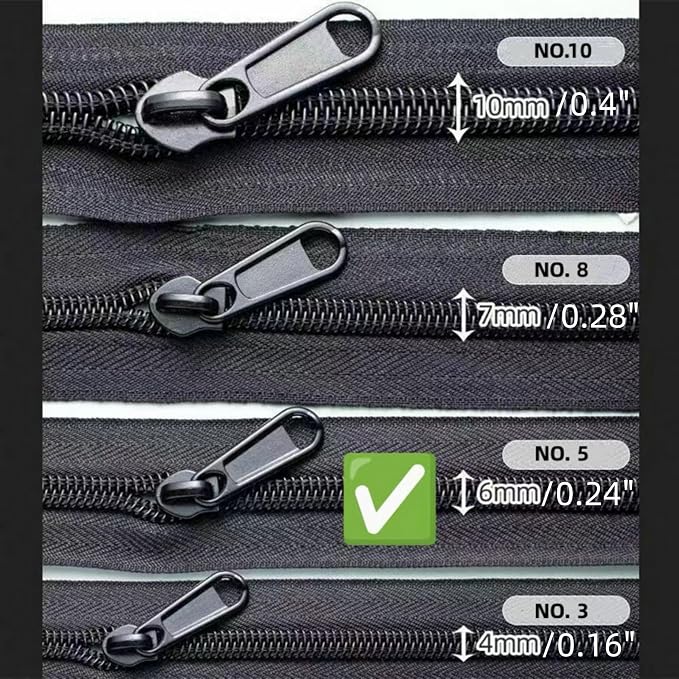 AKTIOIN Metal Zipper Repair Kit - Image 4