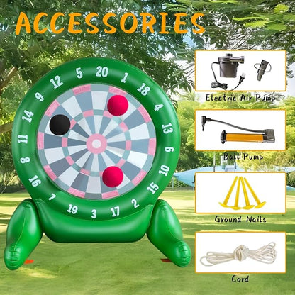 6Ft Tall Giant Kick Darts Games Inflatable Giant Kick Darts Games, Jumbo - Image 8