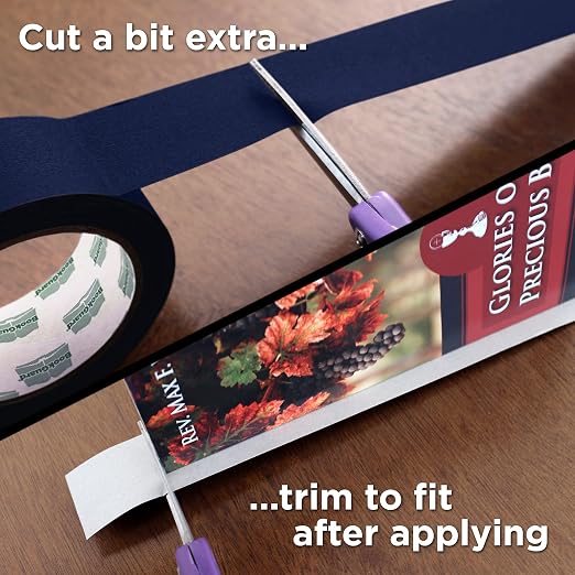 BookGuard 1-1/2 Inch Vinyl-Coated Cotton Cloth Bookbinding Repair Tape - Image 3