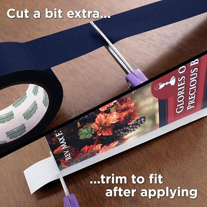 BookGuard 1-1/2 Inch Vinyl-Coated Cotton Cloth Bookbinding Repair Tape - Image 3