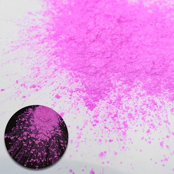 Ceya Highly Interference Mica Powder, 1.8oz/ 50g Orchid Violet Chrome Nail - Image 2