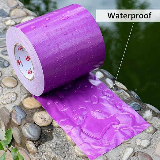 BOMEI PACK 6" Purple Duct Tape Heavy Duty, 6 Inch x 60 Yards Purple Wide Rol - Image 6