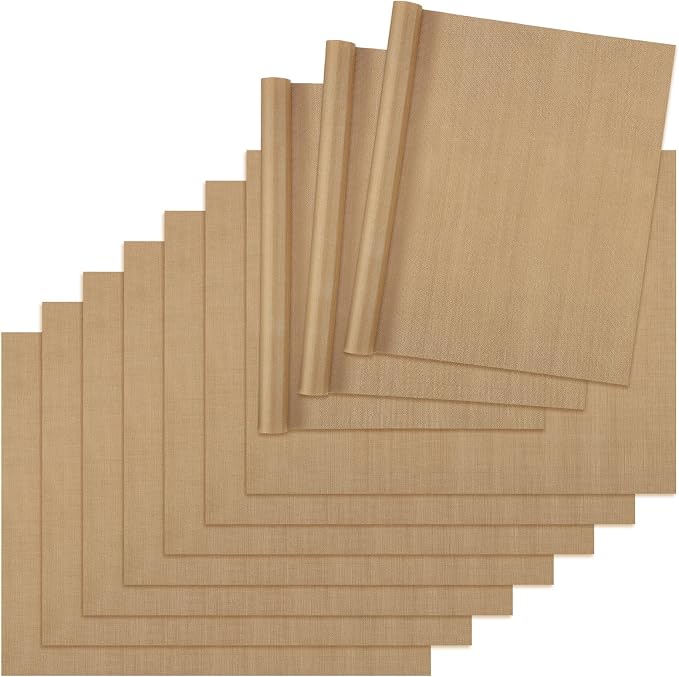 Svaldo Teflon Sheets for Heat Press, 10 Pack, 16x20 Heat Press Paper for T by Svaldo