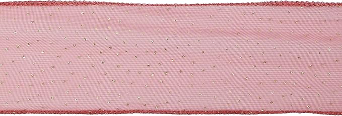 MEEDEE Red Gold Wired Ribbon - Image 8