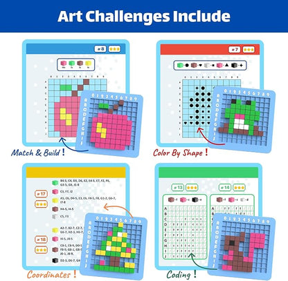 STEM Toys Pixel Art Kit for Kids - Image 3