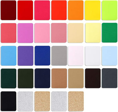 AUGSHY 33 Pcs Iron On Patches, 31 Colors Great - Image 3