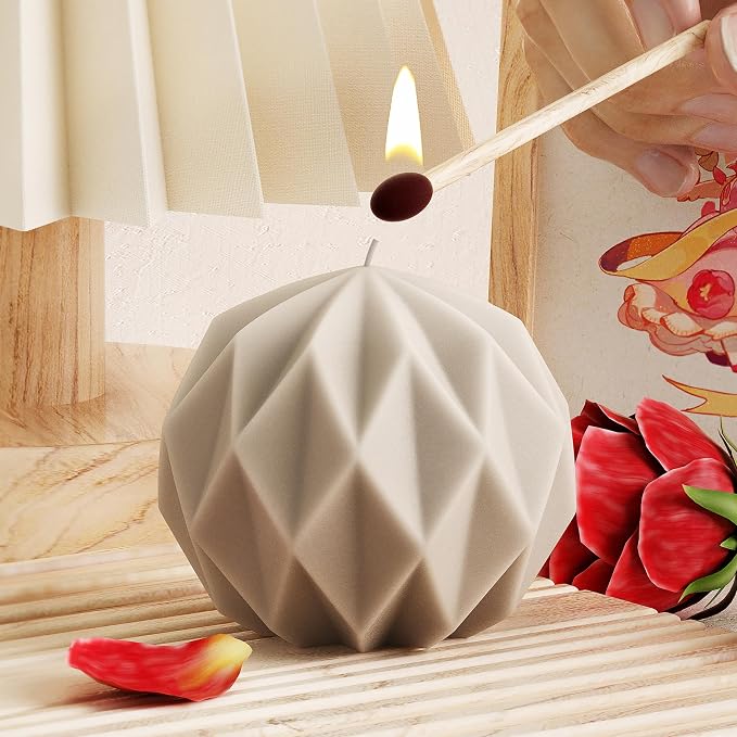 Diamond Ball Mold Ball Candle - Image 5