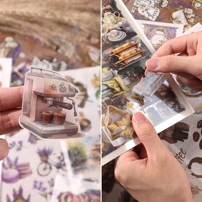 Scrapbook Reading Stickers 20 Sheets 240 Pre-Cut Washi Stickers - Image 5