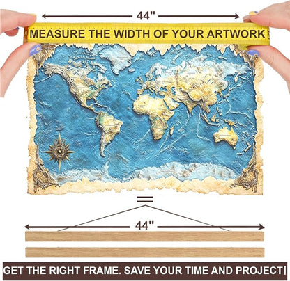 DACRI HOME 44" Magnetic Poster Hanger Frame - Image 3